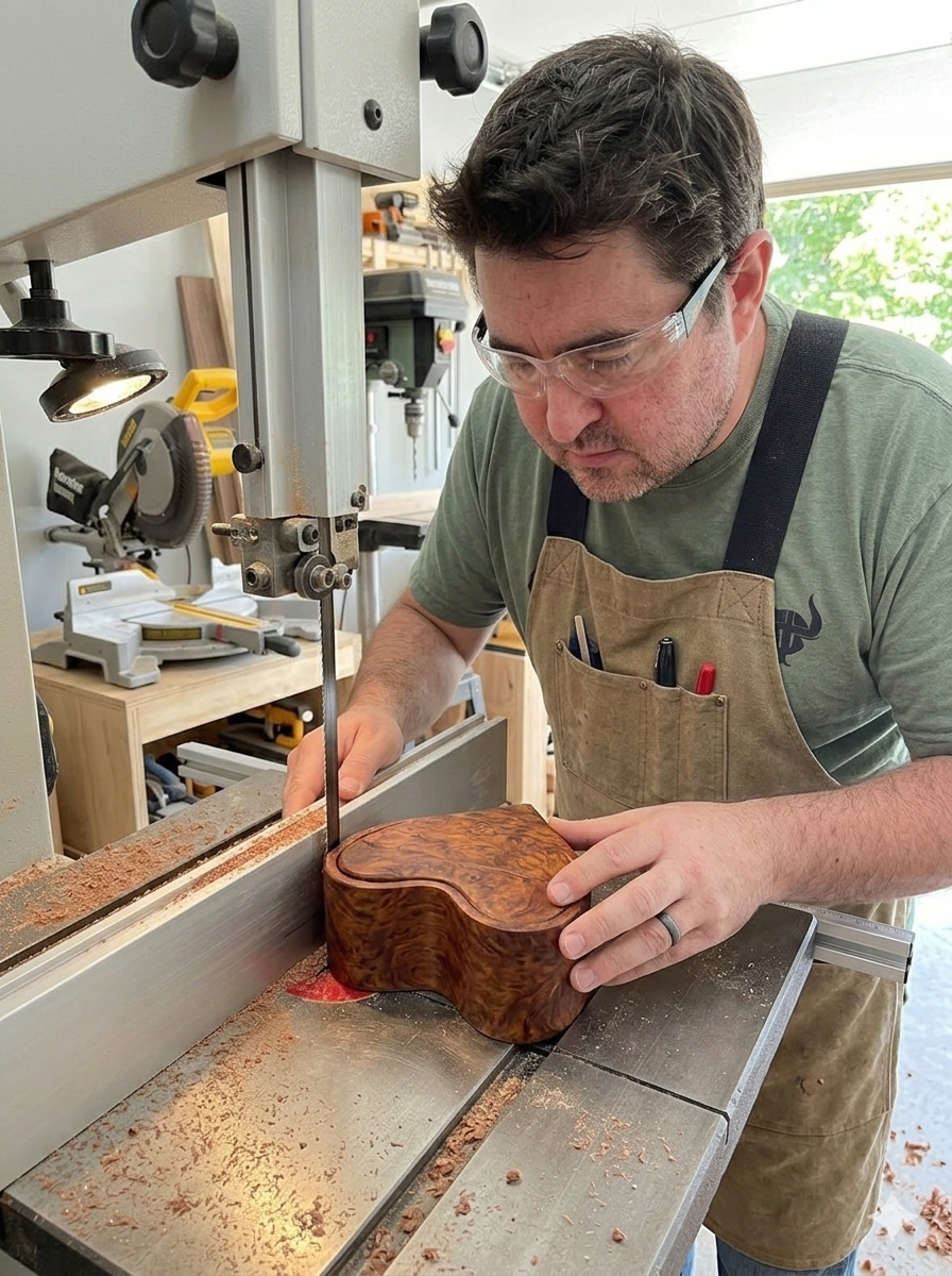 Handcrafted piece by Diehl Jewelry & Woodcraft